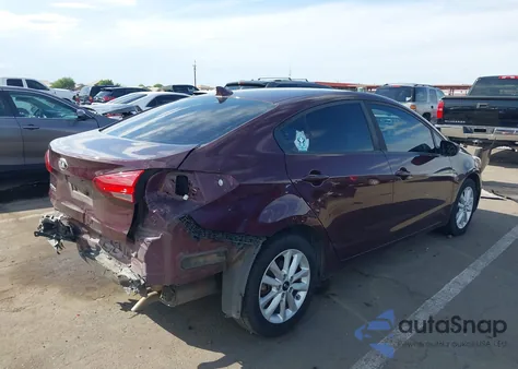 2017 Kia Forte Lx из США, поврежденный, VIN 3KPFL4A79HE012946